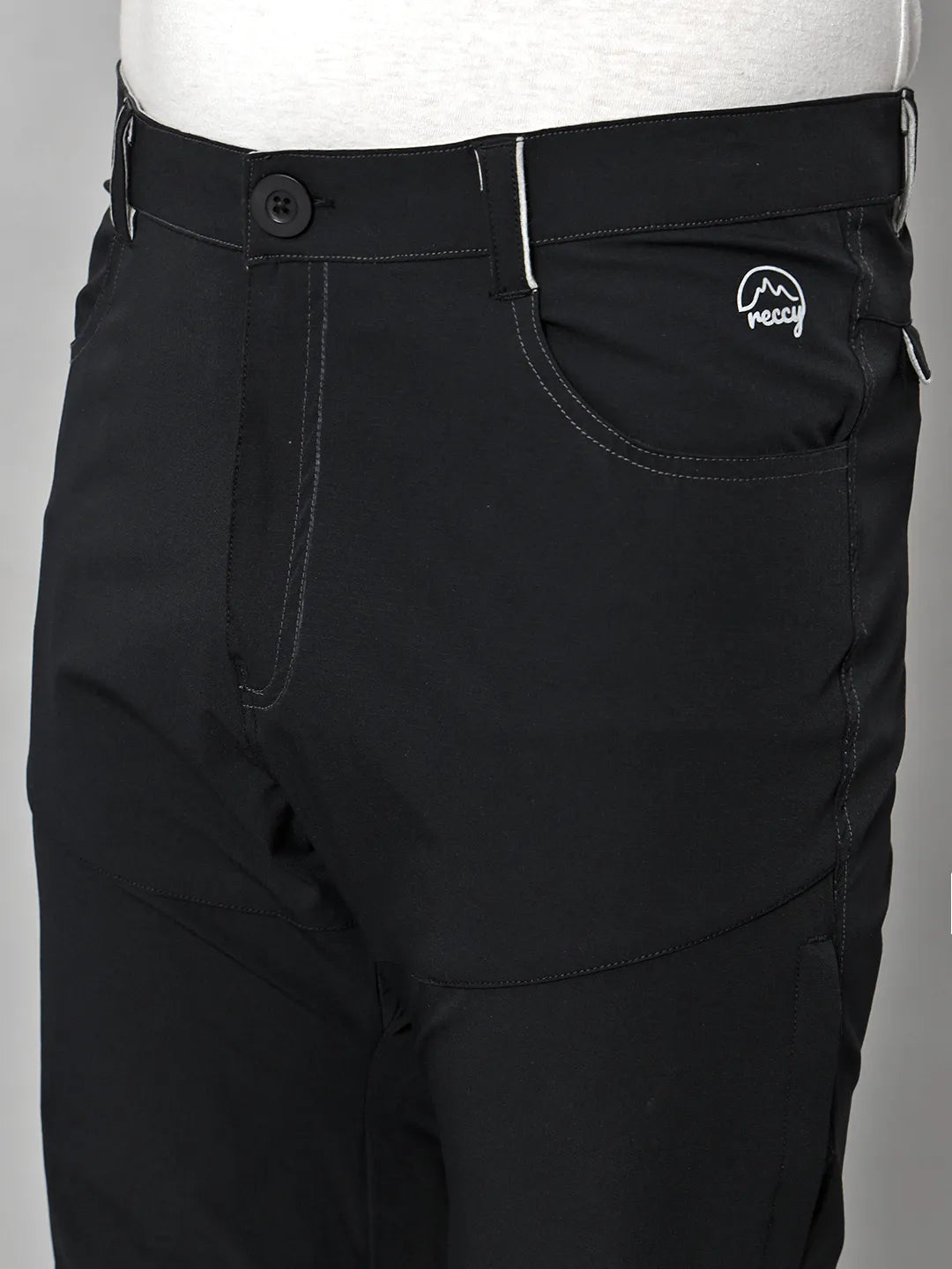 Black Color Nomadic Pant Front Side Upper Pocket- Reccy