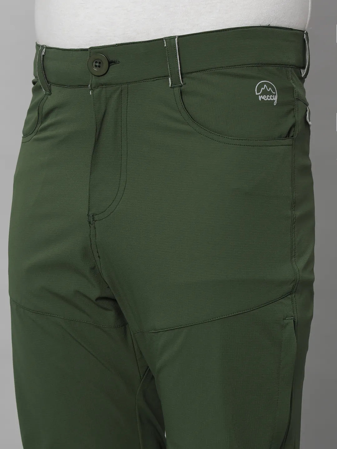 Green Color Nomadic Pant Front Upper - Reccy