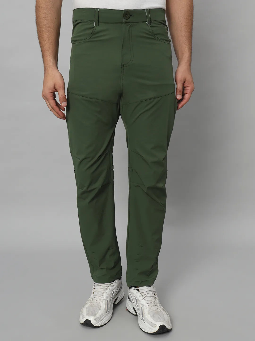 Green Color Nomadic Pant - Reccy