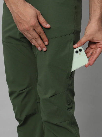 Green Color Nomadic Pant Middle Pocket - Reccy