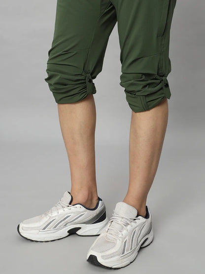 Green Color Nomadic Pant - Reccy