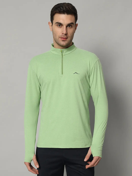 green colour full sleeve baselayer reccy