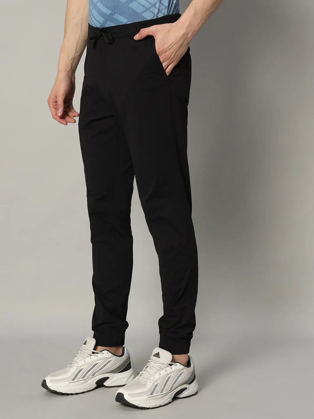 Left Side Image of Black Color Nomadic Pant for Men - Reccy