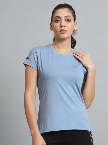 Women's Ultralight Athletic T Shirt - Dusk Blue Reccy