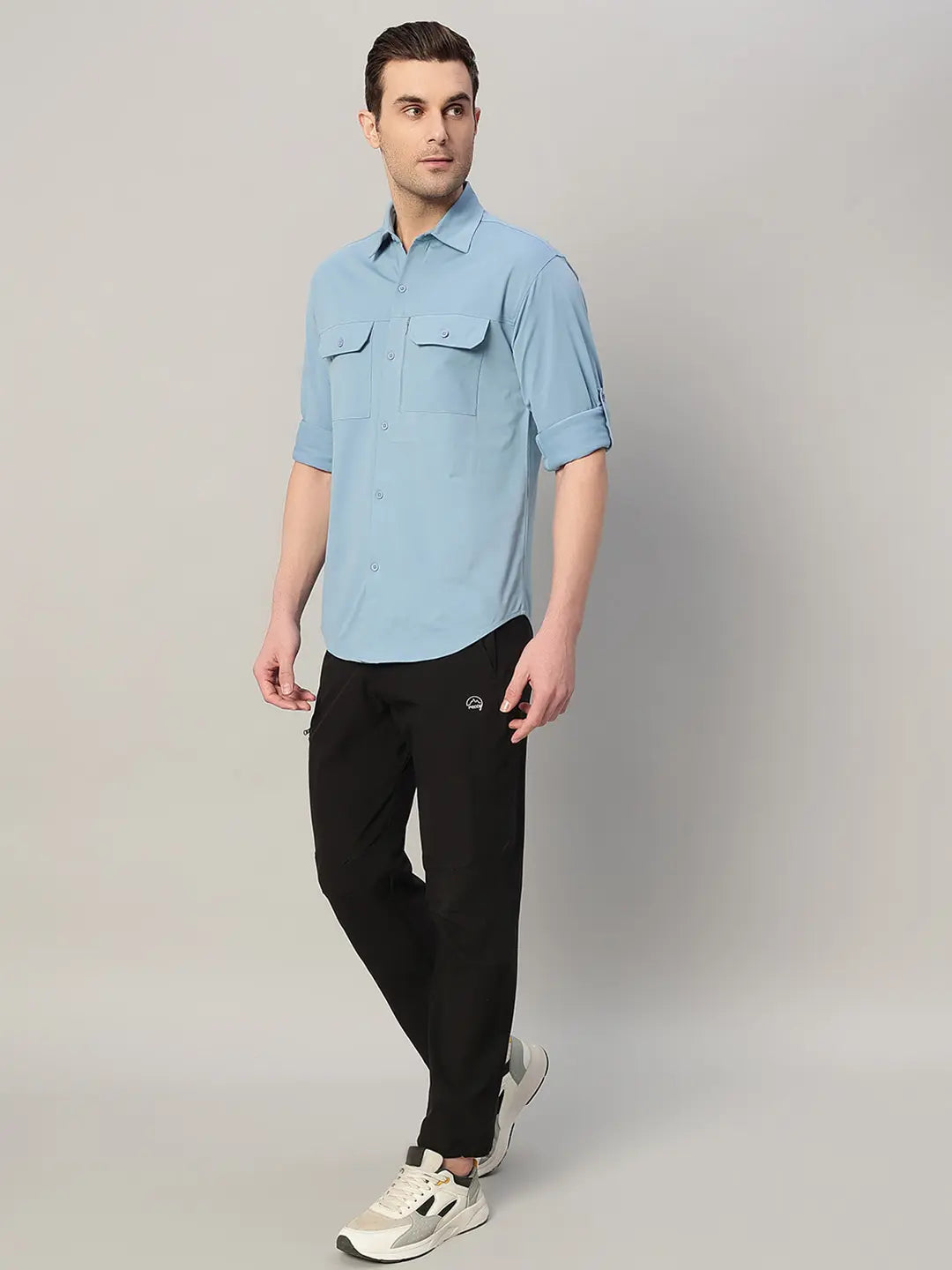 Dusk Blue Shirt for Trekking - Reccy