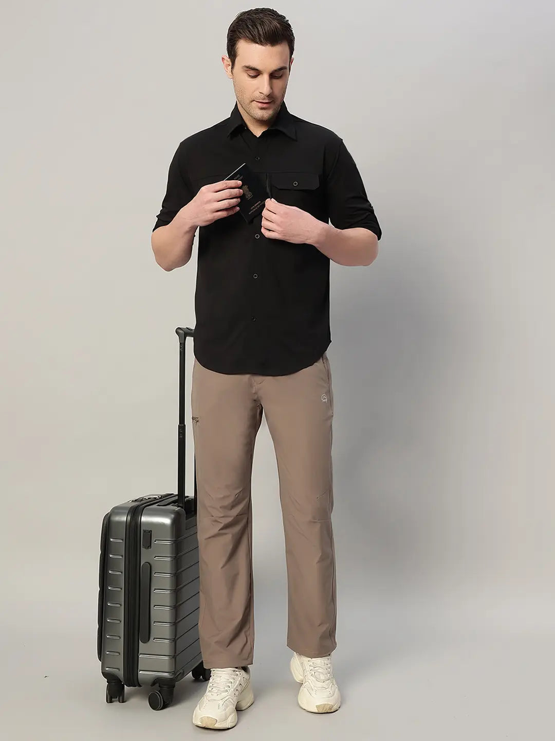 Best Black Premium Cargo Shirt - Reccy