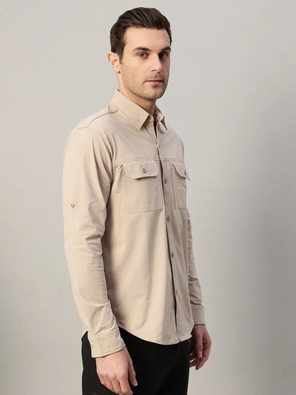 Mens Cargo Shirt for Trekking - Reccy