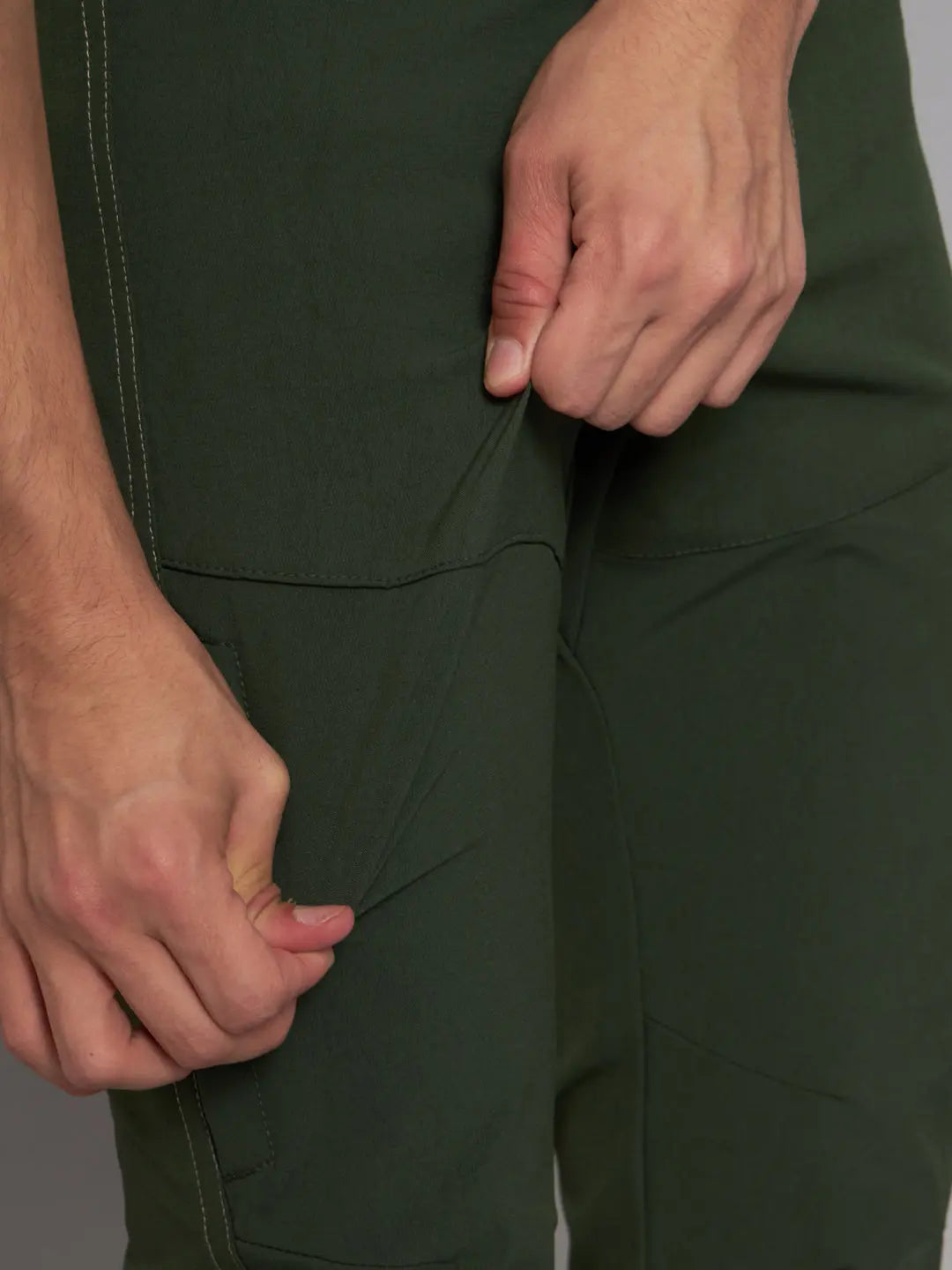 bottle green cargo pants