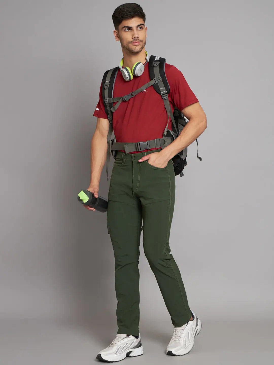 Reccy- bottle green cargo pants