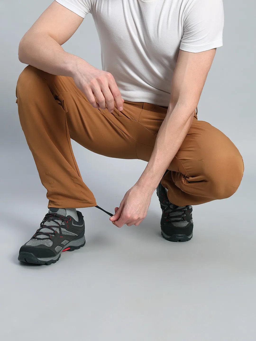 Stretchable | Trail Tan Warm Trekking and Hiking Pants | Reccy