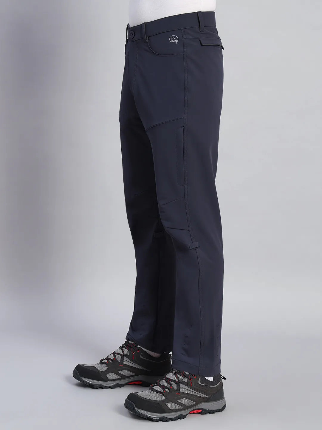 Left Side | Midnight Abyss Warm Trekking and Hiking Pants | Reccy