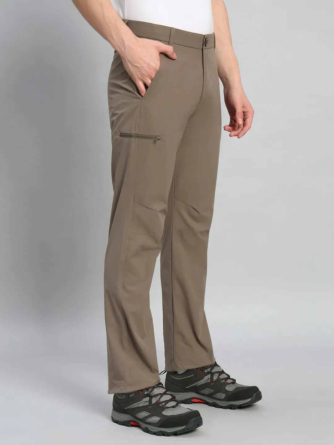 Right Side | Biege Quick Dry Pant for Men | Reccy