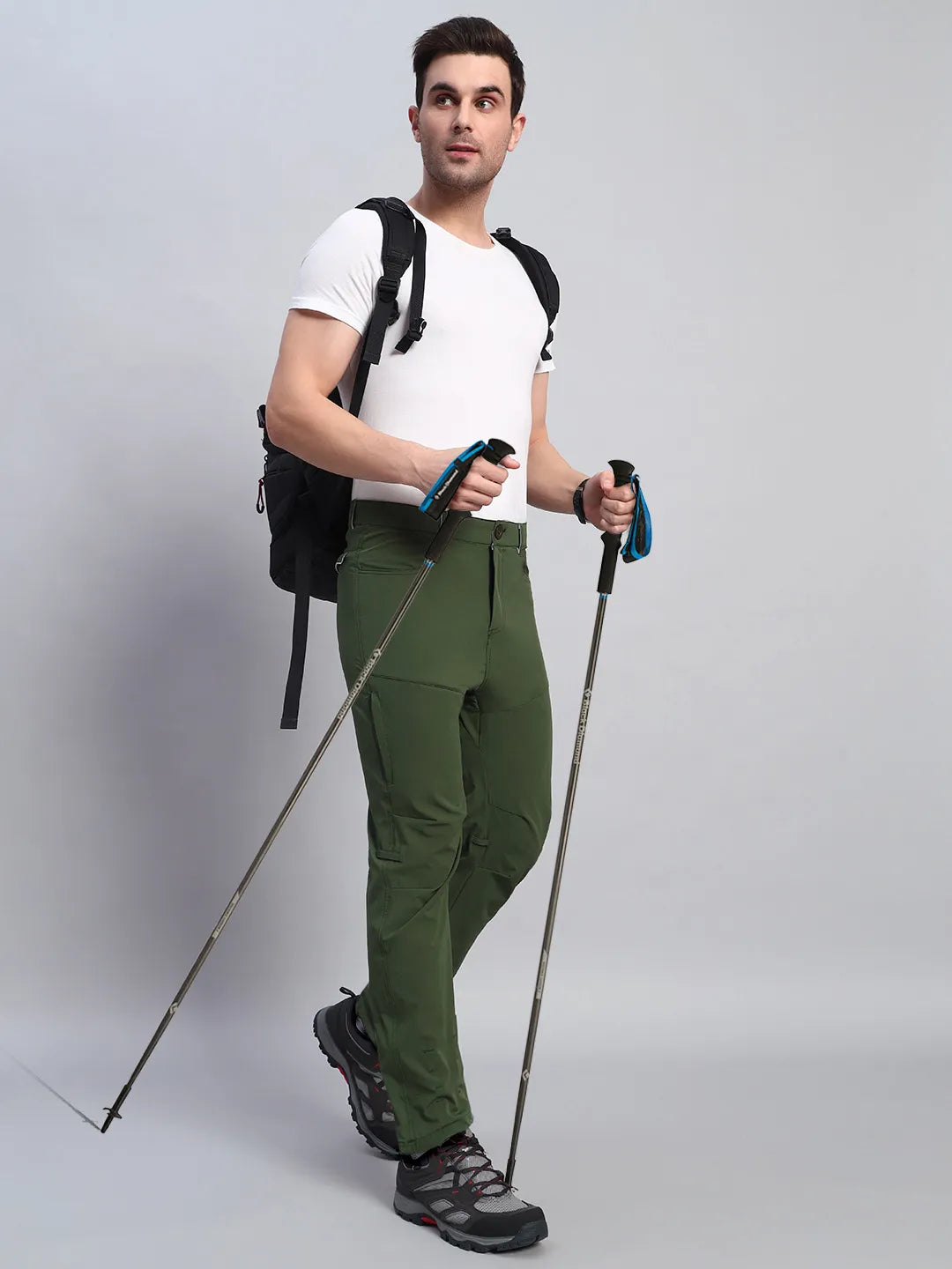 Forest Green Mountain Trekking and Hiking Pant - Reccy