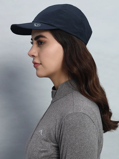 Women Wear Navy Color Cap