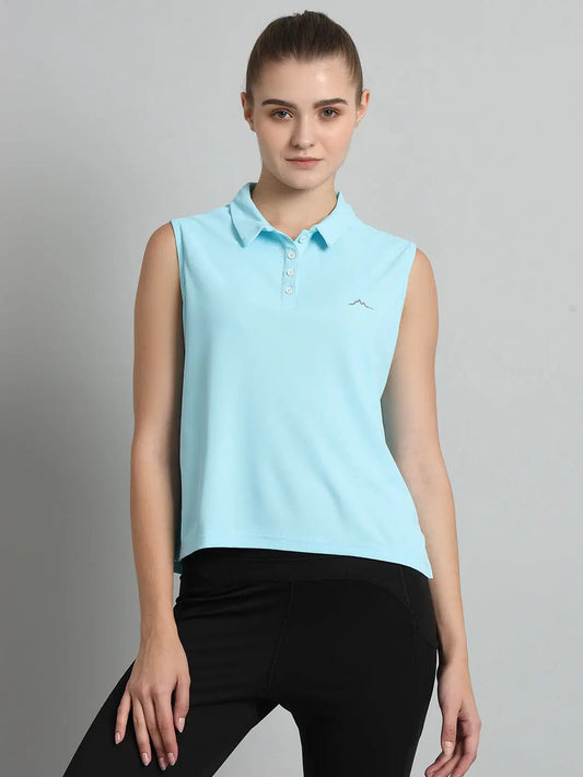 Women's Sleeveless Outdoor Polo - SkySerenity Reccy