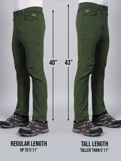 Length size of Green Mountain Trekking and Hiking Pant - Reccy