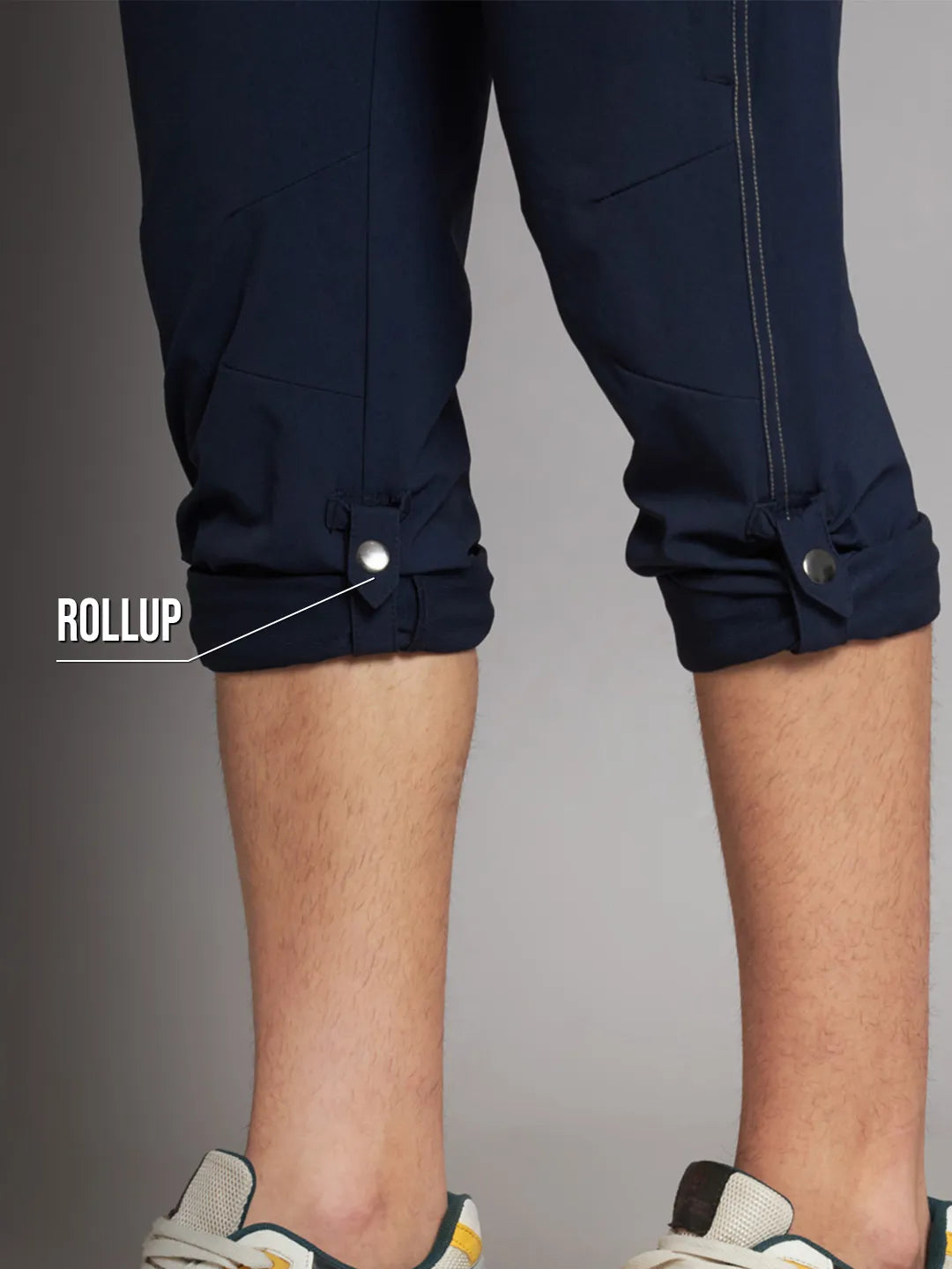 Rollup | Adventure Blue Warm Trekking and Hiking Pants | Reccy