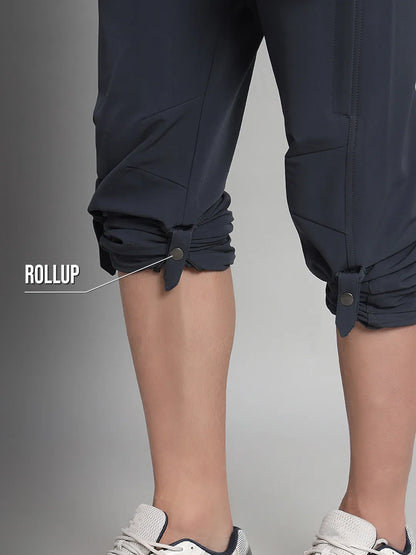 Rollup | Midnight Abyss Warm Trekking and Hiking Pants | Reccy