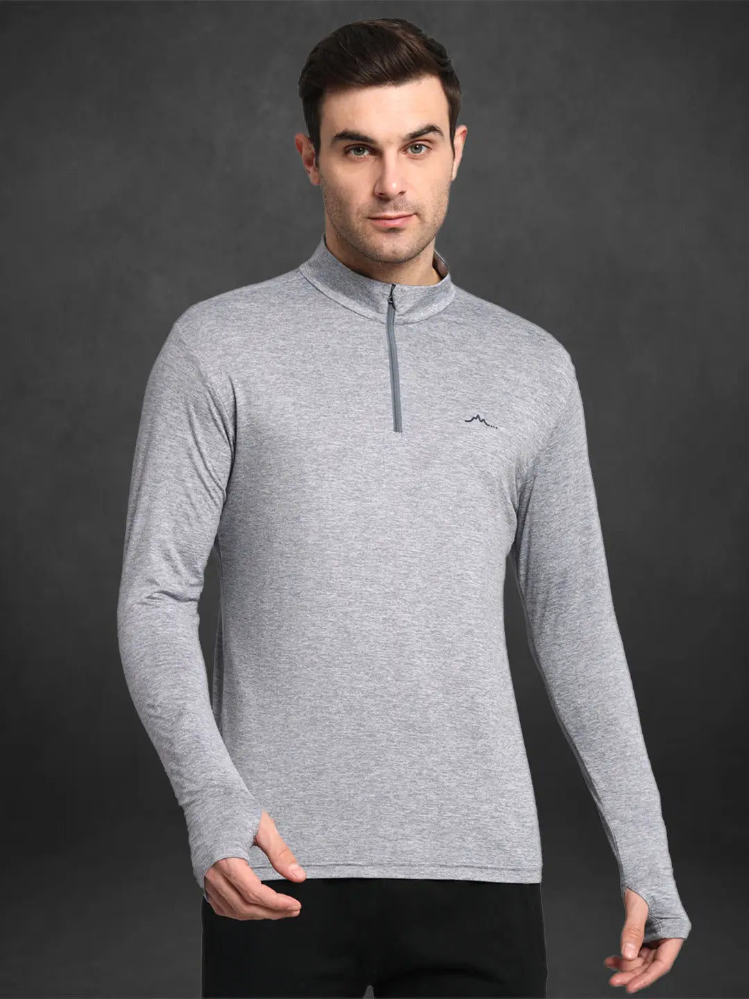 Grey Baselayer for Men - Reccy