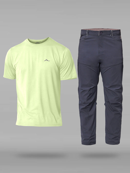 T-shirt and Pant Set for Trekking - Reccy