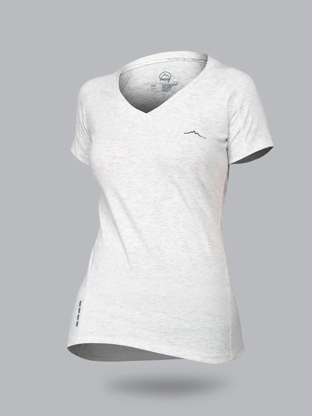 Womens Raglan All Terrain Tshirt - Ash Grindle Reccy