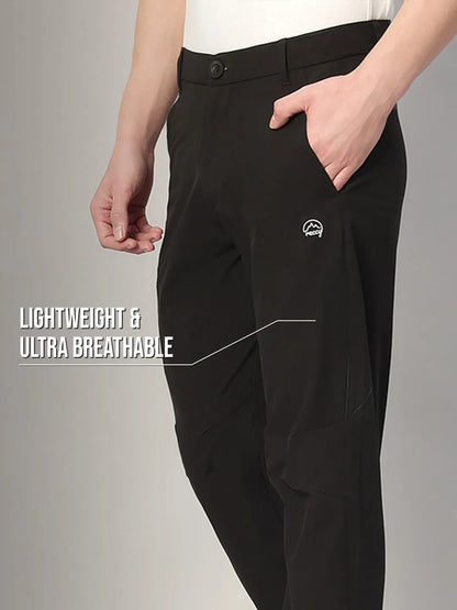 Lightweight Black Quick Dry Pant for Men | Reccy