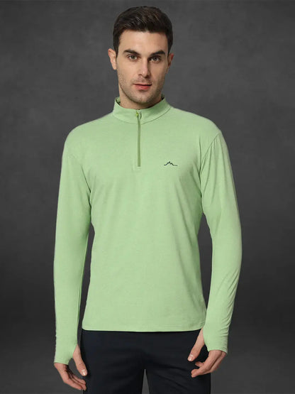 Light Green Baselayer for Men - Reccy