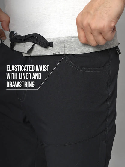 Elastic of Black Mountain Trekking and Hiking Pant - Reccy