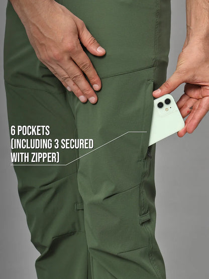 Zipper Pocket | Green Mountain Trekking and Hiking Pant | Reccy