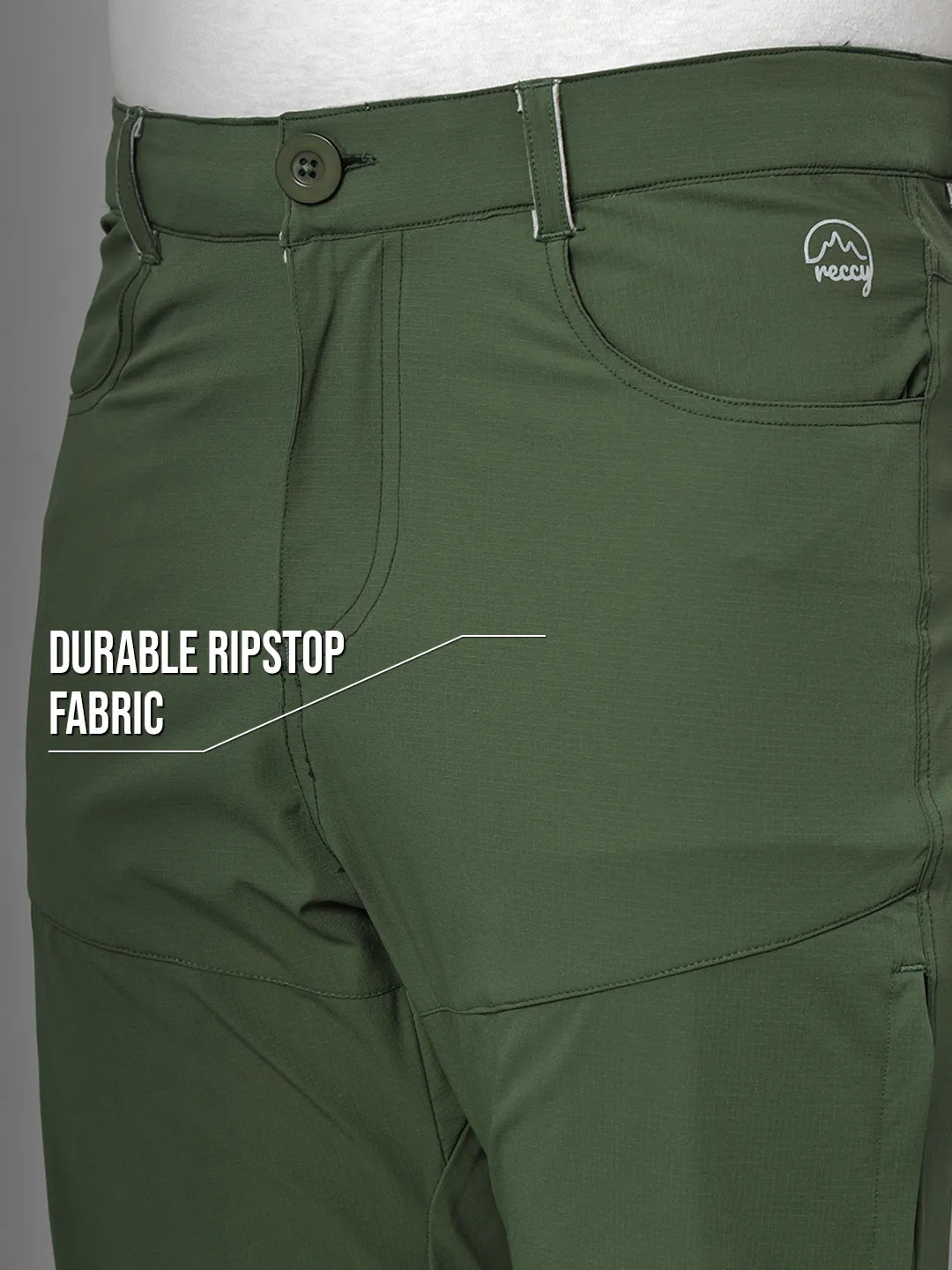 Ripstop fabric of Green Mountain Trekking and Hiking Pant - Reccy