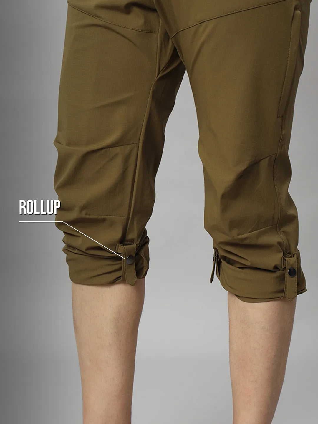 Roll up | Olive Mountain Trekking and Hiking Pant | Reccy