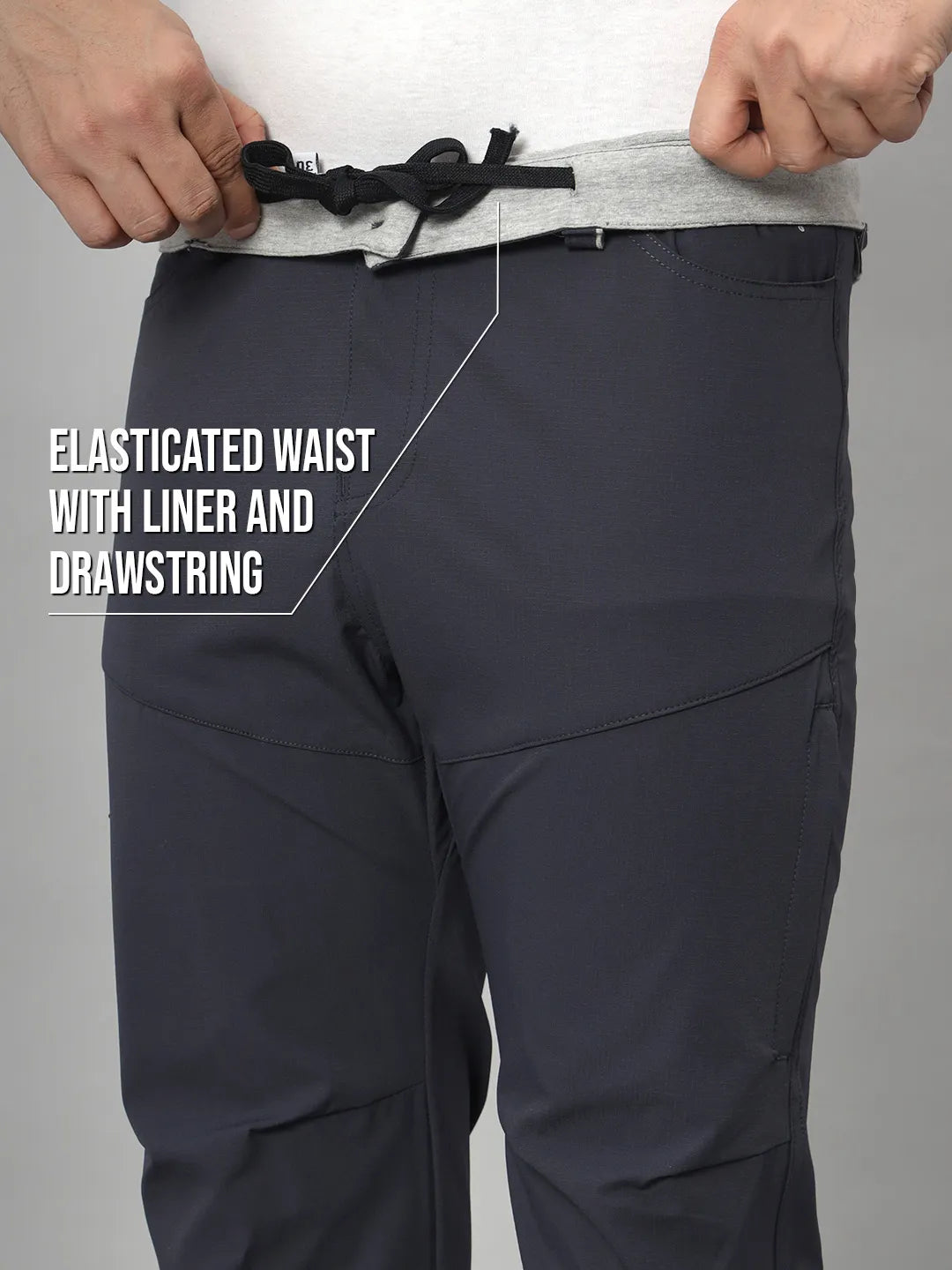 Elastic Waist | Blue Mountain Trekking and Hiking Pant | Reccy