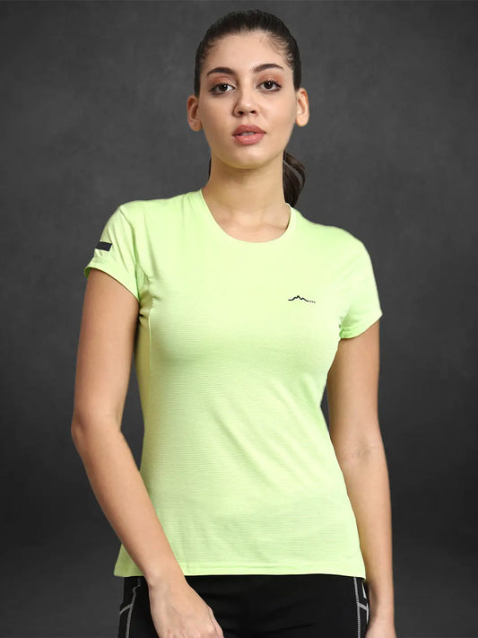 Women's Ultralight Athletic T Shirt - Lime Reccy