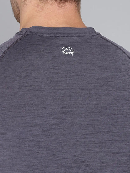 Mens Slate Gray Raglan 7