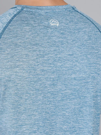 Mens Lake Blue Raglan 7