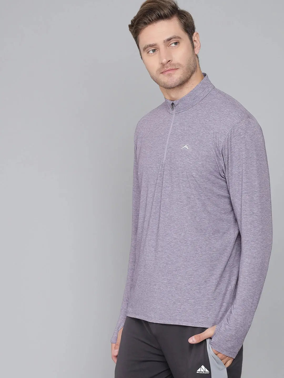 Mens Purple Full Sleeve 3